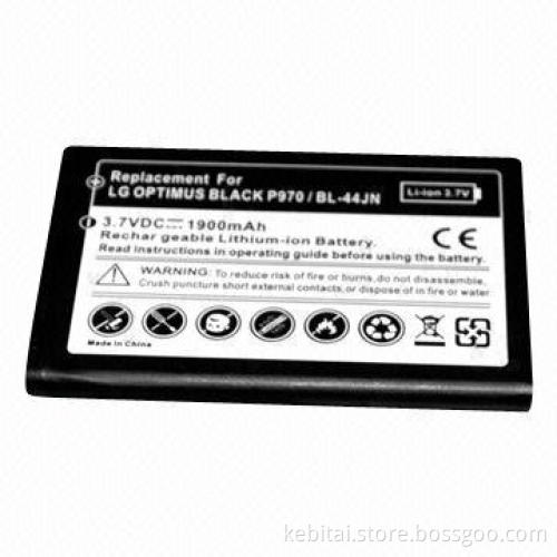 Mobile Phone Battery, Suitable for LG P970, with 1,700mAh High Capacity